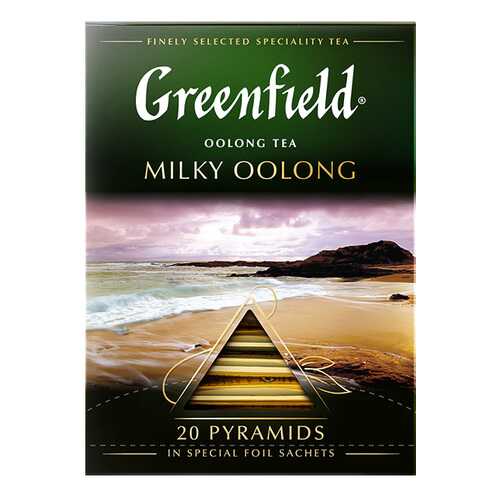 Чай оолонг в пирамидках Greenfield Milky Oolong 20 пакетиков в ВкусВилл