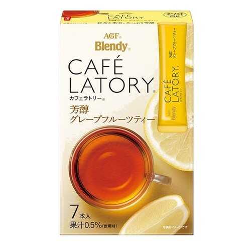 Чай растворимый AGF Cafe Latory Бленди лимонный в стиках 7*6.5 г в ВкусВилл