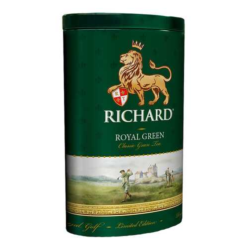 Чай Richard роял грин зеленый крупнолистовой 80 г в ВкусВилл