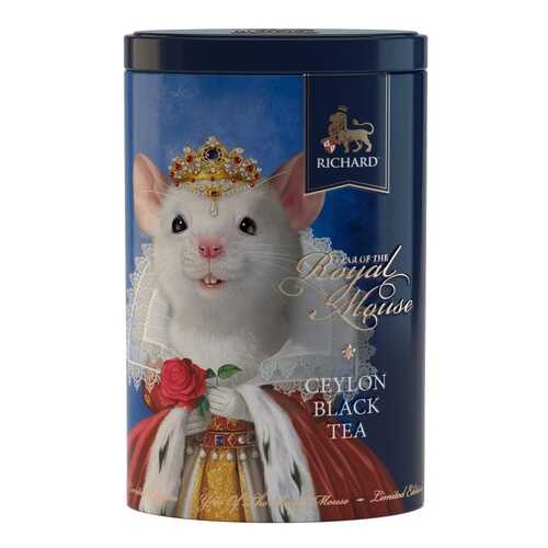 Чай Richard Year of the royal mouse черный листовой 80 г в ВкусВилл