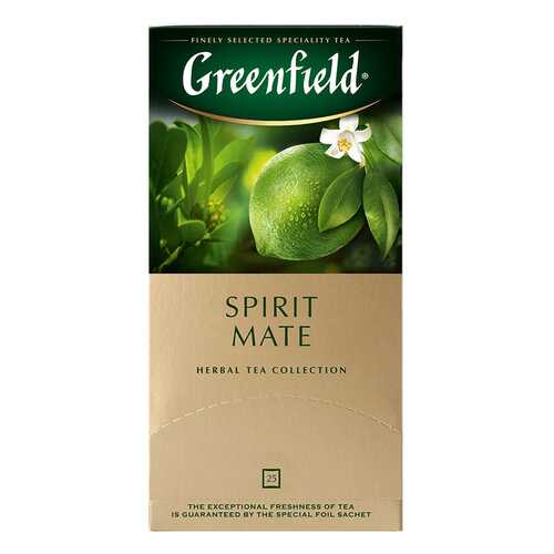 Чай травяной Greenfield Spirit Mate 25 пакетиков в ВкусВилл
