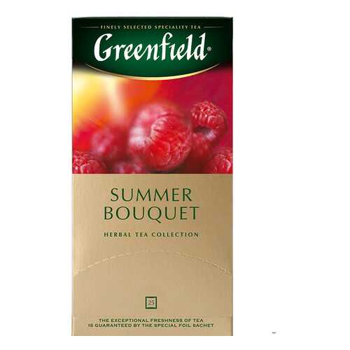 Чай травяной Greenfield Summer Bouquet 25 пакетиков в ВкусВилл