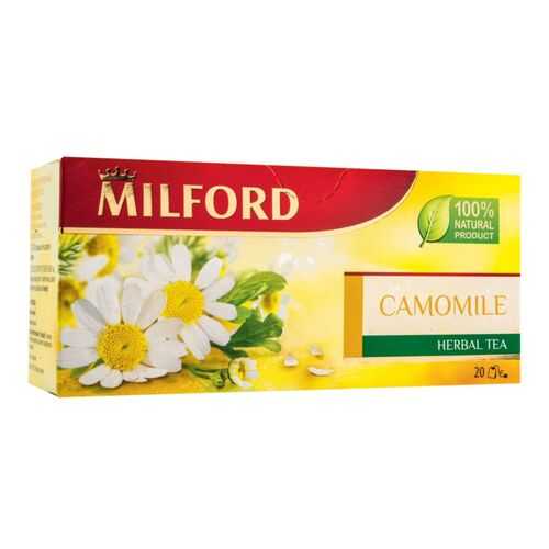 Чай травяной Milford camomile 20 пакетиков в ВкусВилл