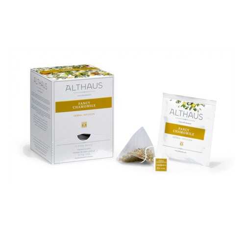 Чай травяной в пирамидках Althaus Fancy Chamomile Благородная Ромашка 15*2.25 г в ВкусВилл