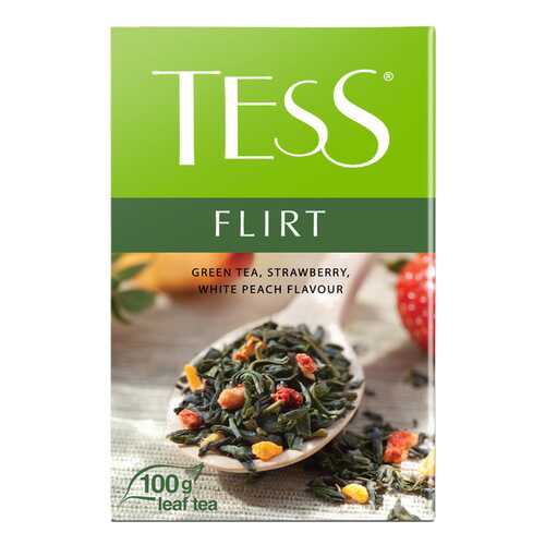 Чай зеленый листовой Tess Flirt 100 г в ВкусВилл