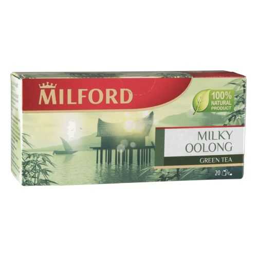 Чай зеленый Milford milky oolong 20 пакетиков в ВкусВилл