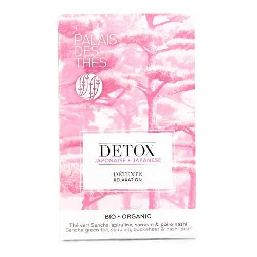 Чай зеленый Palais des Thes DETOX Япония 20х2г в муслиновых пакетах Франция в ВкусВилл