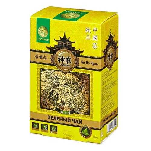 Чай зеленый Shennun би ло чунь 100 г в ВкусВилл
