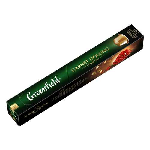 Чай зеленый в капсулах Greenfield Garnet Oolong 10 капсул в ВкусВилл