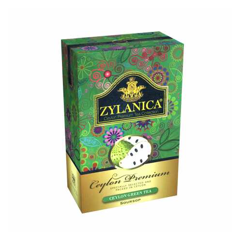 Чай Zylanica Ceylon Premium зеленый листовой с саусепом 100 г в ВкусВилл