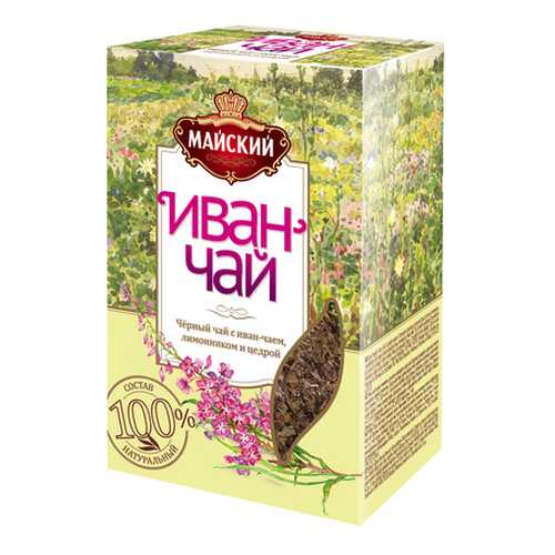 Иван-чай Майский с лимонником и цедрой, 75 г в ВкусВилл