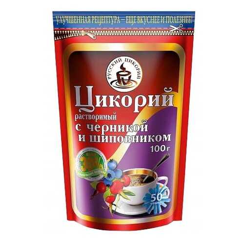 Цикорий Русский цикорий с черникой и шиповником 100 г в ВкусВилл