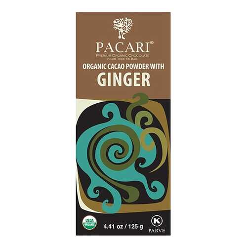 Горячий шоколад Pacari с имбирем 125 г в ВкусВилл