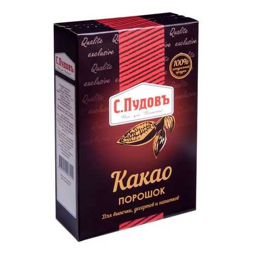 Какао-порошок С.Пудовъ 70 г в ВкусВилл