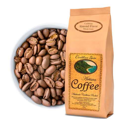 Кофе Caribbean Spice Artisan Kosher Coffee Almond Grain в зернах миндаль 250 г в ВкусВилл