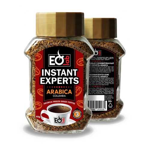 Кофе Espressolab Instant Experts Arabica Columbia растворимый 95 г в ВкусВилл