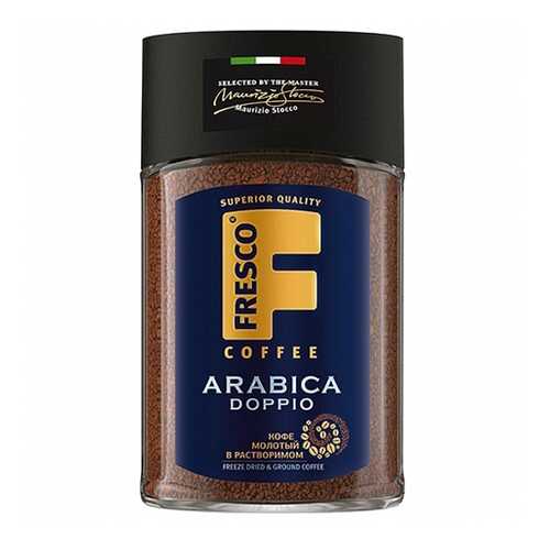 Кофе Fresco Doppio Arabica молотый растворимый 100г в ВкусВилл