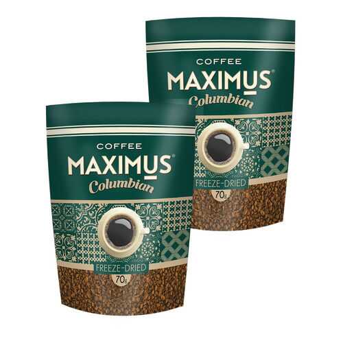 Кофе Maximus Columbian сублимированный 70 г в ВкусВилл