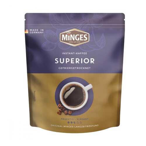 Кофе Minges Superior растворимый 200 г в ВкусВилл
