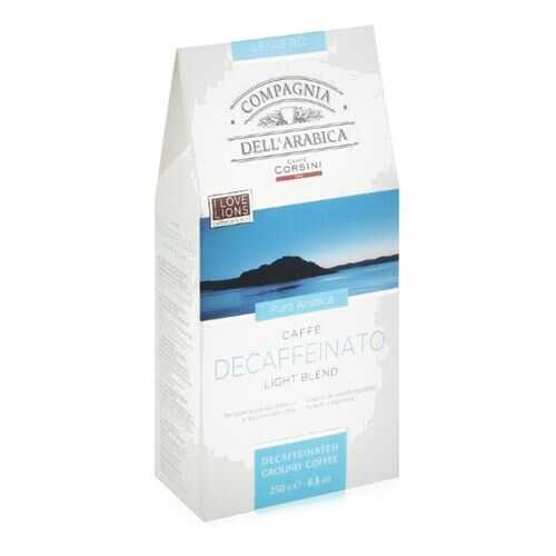 Кофе молотый Dell'Arabica Puro Arabica Decaffeinato в ВкусВилл