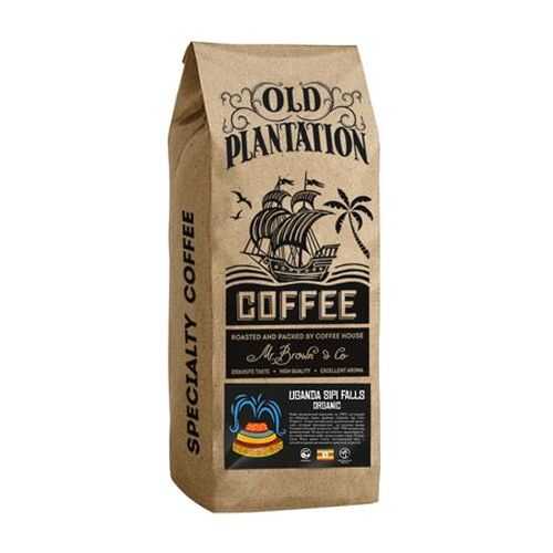 Кофе Old Plantation Specialty Uganda Sipi Falls Organic в зернах 250 г в ВкусВилл