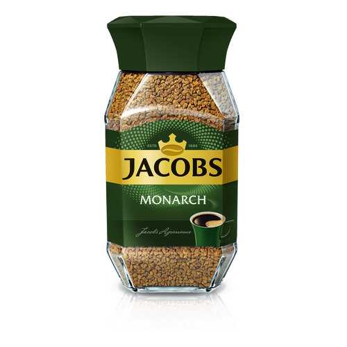 Кофе растворимый Jacobs monarch классический 190 г в ВкусВилл
