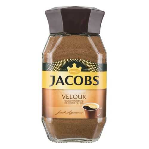 Кофе растворимый Jacobs velour 95 г в ВкусВилл