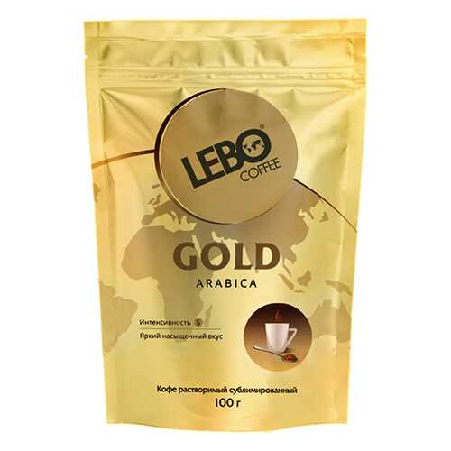 Кофе растворимый Lebo gold 100 г в ВкусВилл