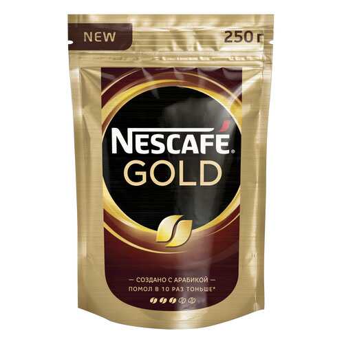 Кофе растворимый Nescafe gold 250 г в ВкусВилл