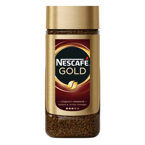 Кофе растворимый Nescafe Gold стеклянная банка 190 г в ВкусВилл