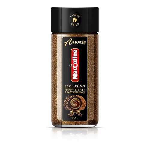 Кофе растворимый с добавлением молотого MacCoffee «Aromio» ст/б 100г*6 в ВкусВилл