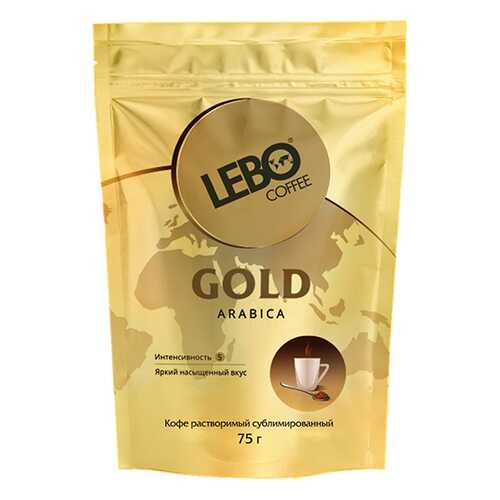 Кофе сублимированный Lebo Gold м/у 75 г в ВкусВилл