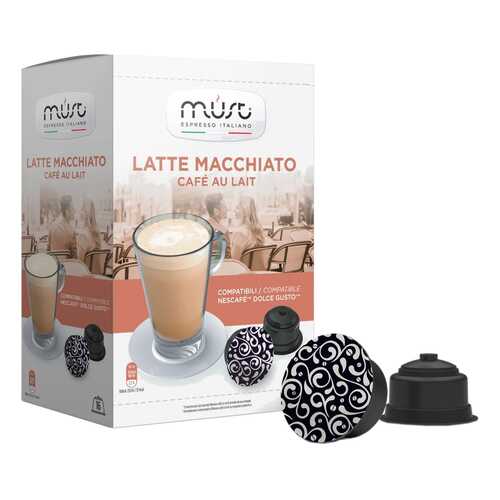 Кофе в капсулах Must latte macchiato 16 капсул в ВкусВилл