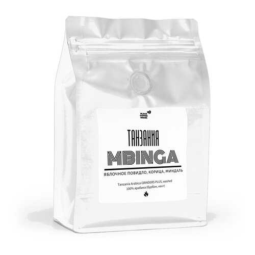 Кофе в зернах Black coffee beans Танзания Мбинга, 250 г в ВкусВилл
