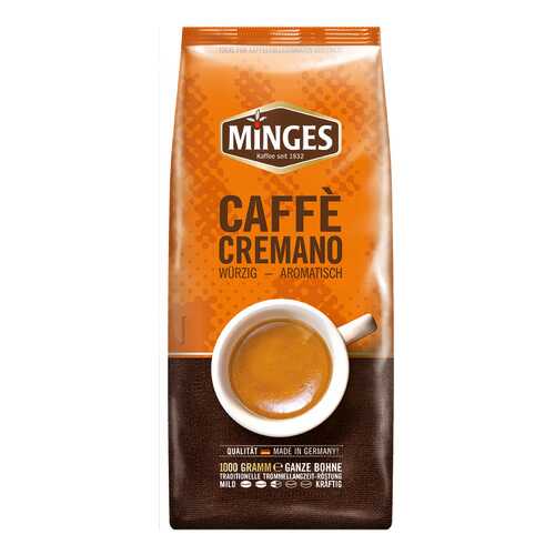 Кофе в зернах Minges caffe cremano 1000 г в ВкусВилл