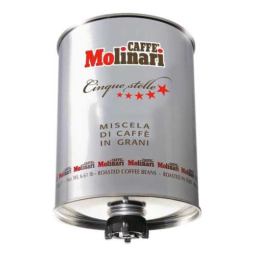 Кофе в зернах Molinari cinque stelle 3000 г в ВкусВилл