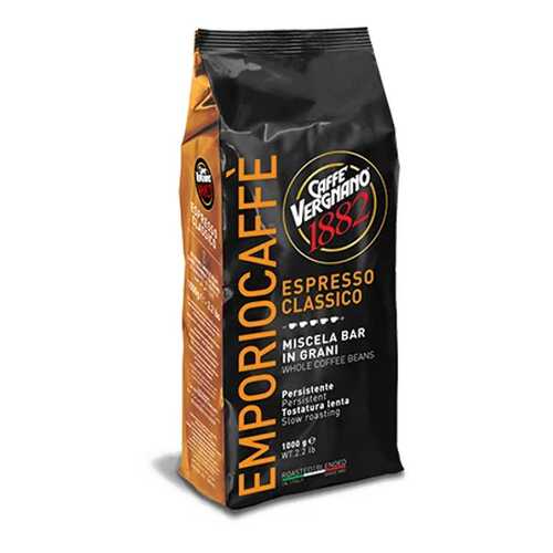 Кофе в зернах Vergnano 1882 Emporio 1000 г в ВкусВилл
