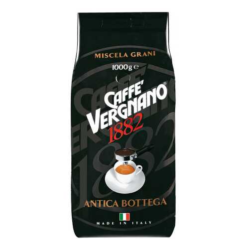 Кофе Vergnano antica bottega зерновой 1000 г в ВкусВилл