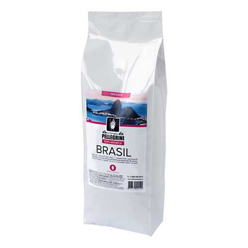 Кофе зерновой La famiglia Pellegrini Brasil 1000 г в ВкусВилл
