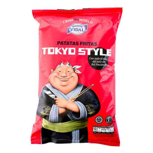 Чипсы картофельные Vicente Vidal Tokyo Style терияки 120 г в ВкусВилл