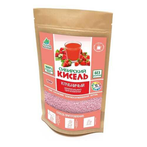 Кисель Эколайф АЛТАЙ клубничный витаминизированный 150 г в ВкусВилл