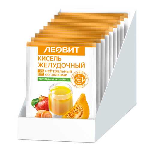 Кисель Желудочный нейтральный. Шоубокс 20 шт. по 20 г. в ВкусВилл
