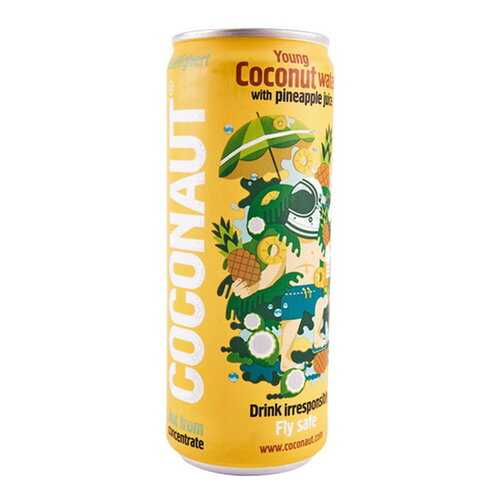 Кокосовая вода из молодых кокосов с соком Coconaut 320 мл в ВкусВилл