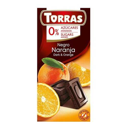 Шоколад Torras темный с апельсином в ВкусВилл