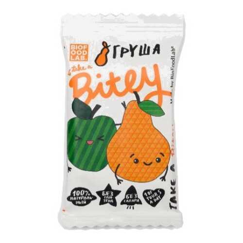 Батончик Bitey детский яблоко-груша 25 г в ВкусВилл