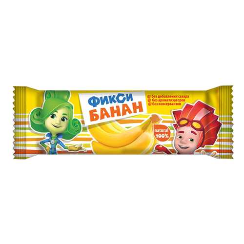 Батончик Фрутилад Фикси банан Фруктовая Энергия 30 г в ВкусВилл