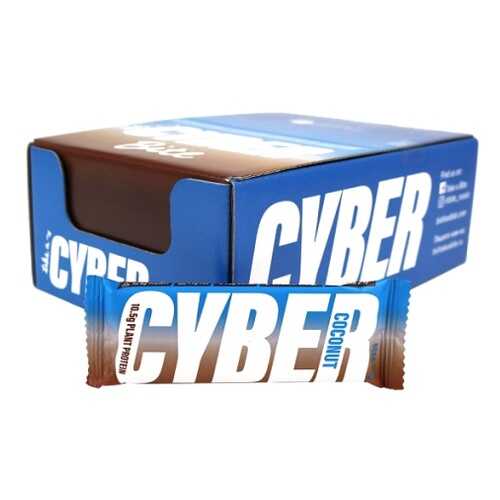 Батончик высокобелковый Cyber Bite кокос 30 г 30 штук в ВкусВилл