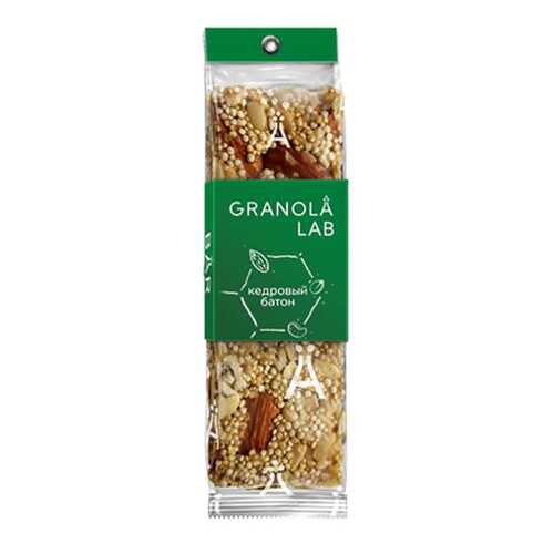Кедровый батон Granola.Lab 40 г в ВкусВилл