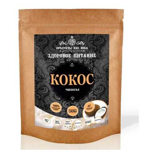 Кокосовые чипсы Продукты XXII века 200 г в ВкусВилл