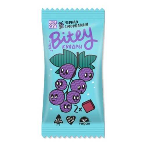 Квадры Bitey черная смородина 30 г в ВкусВилл